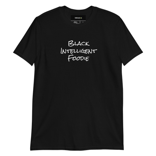 “Black Intelligent Food” Unisex Comfy T-Shirt
