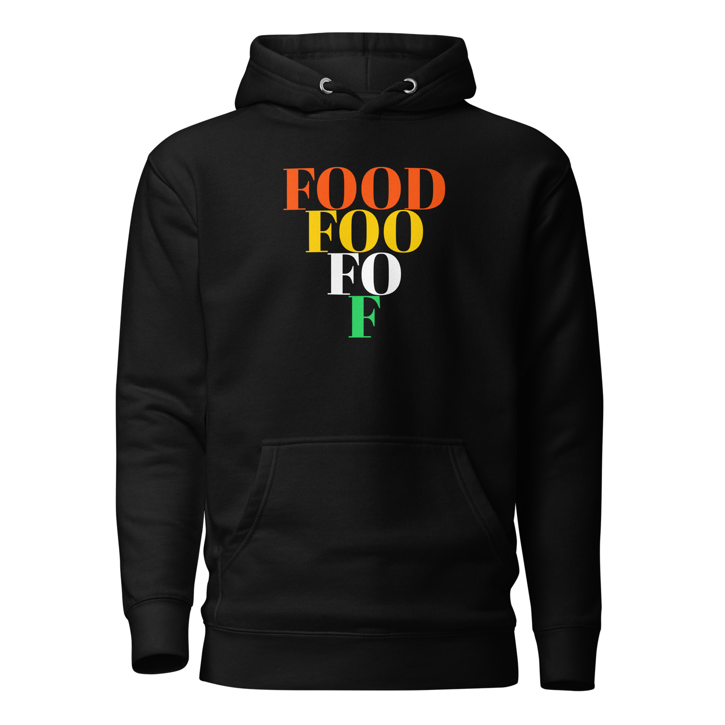 “Food Pyramid” Unisex Relaxed Hoodie